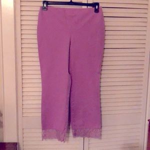 Alfani lace ankle pants